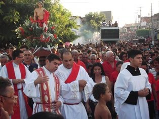 Procissão de São Sebastião foi uma das maiores da história