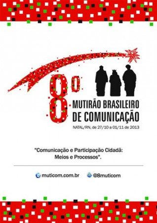  8º Mutirão Brasileiro de Comunicação lança cartaz