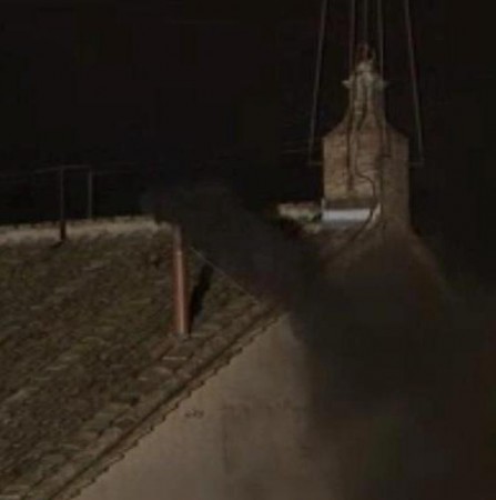 Fumaça preta no primeiro dia do Conclave
