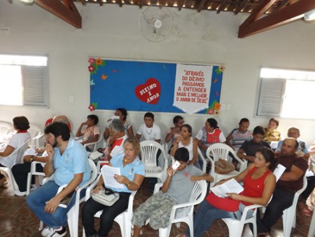 Paróquia realizou encontro do Dízimo